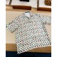 Polka dot style shirt and shorts suit Polka dot style shirt and shorts suit