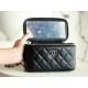 0528 Classic long box Vanity Case black 0528 Classic long box Vanity Case black