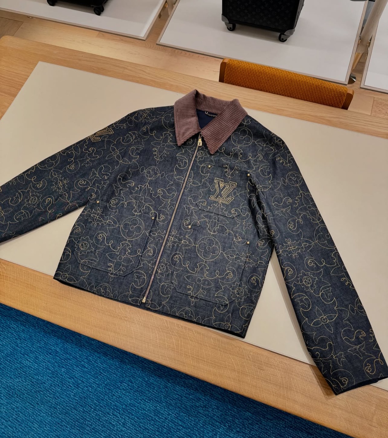 Full printed denim jacket Full printed denim jacket
