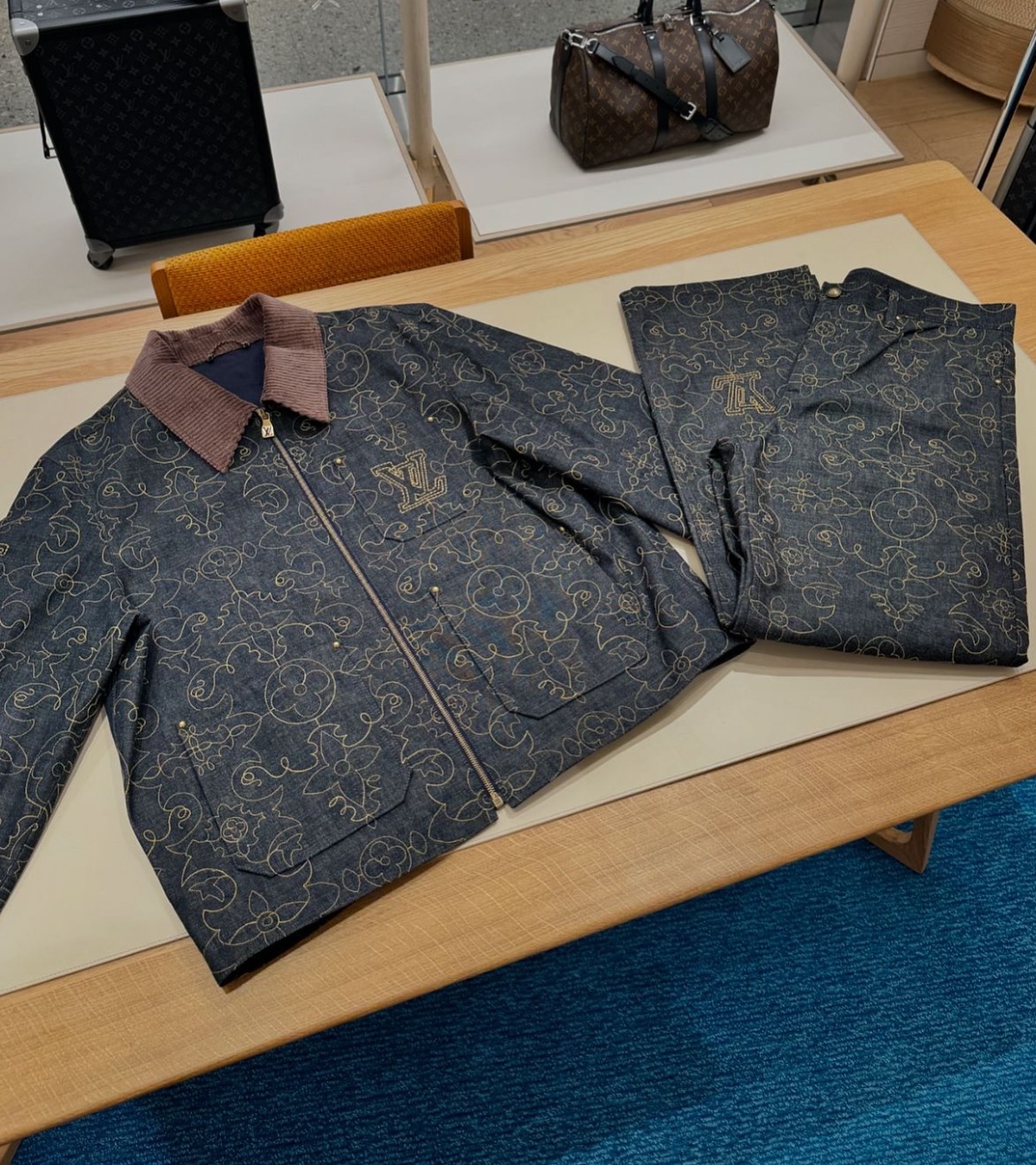 Full printed denim jacket Full printed denim jacket