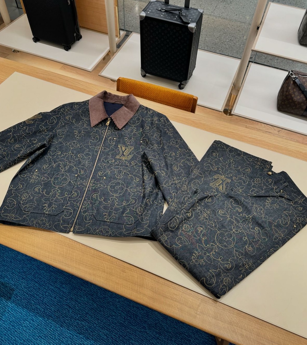 Full printed denim jacket Full printed denim jacket