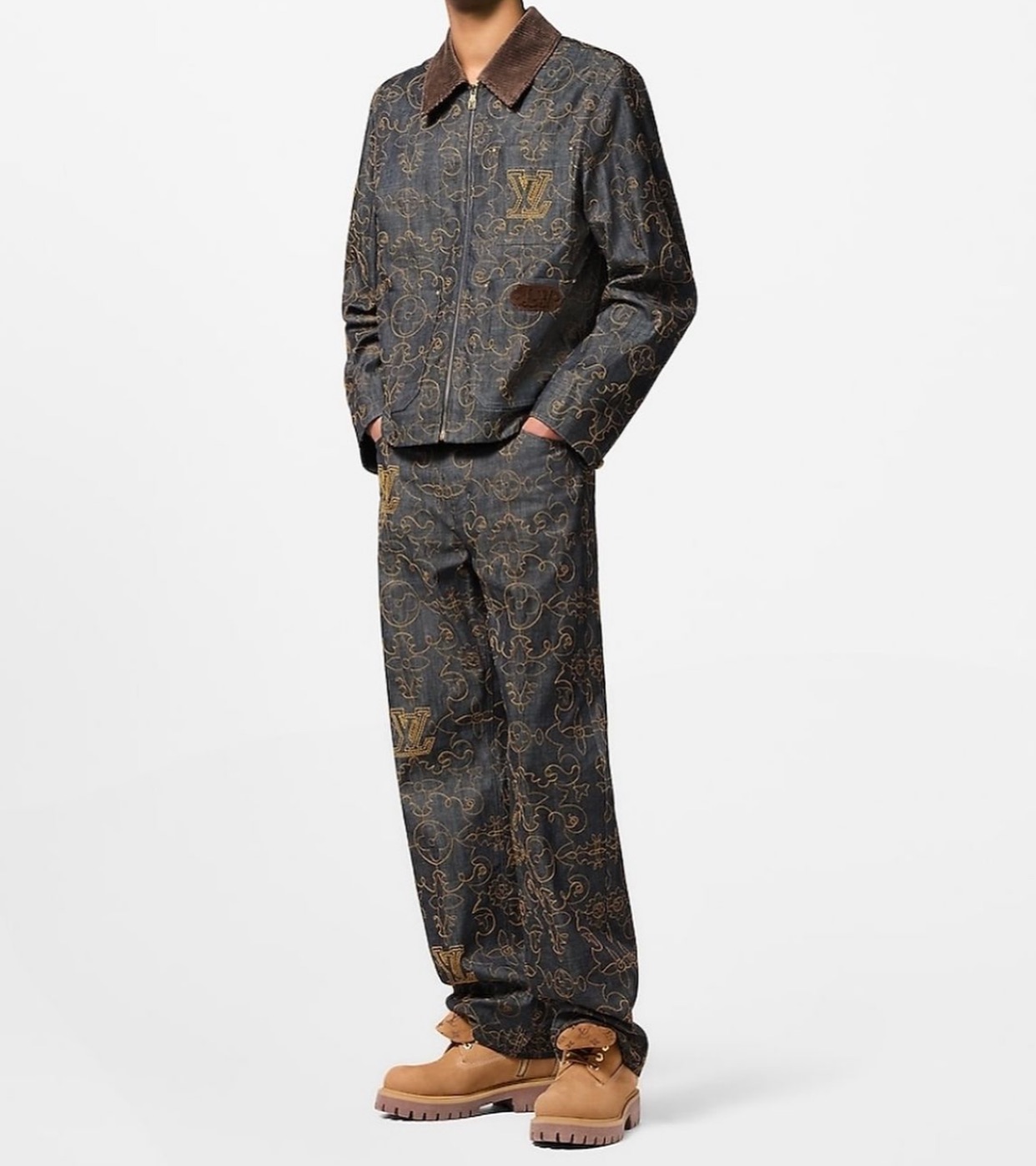 Full printed denim jacket Full printed denim jacket