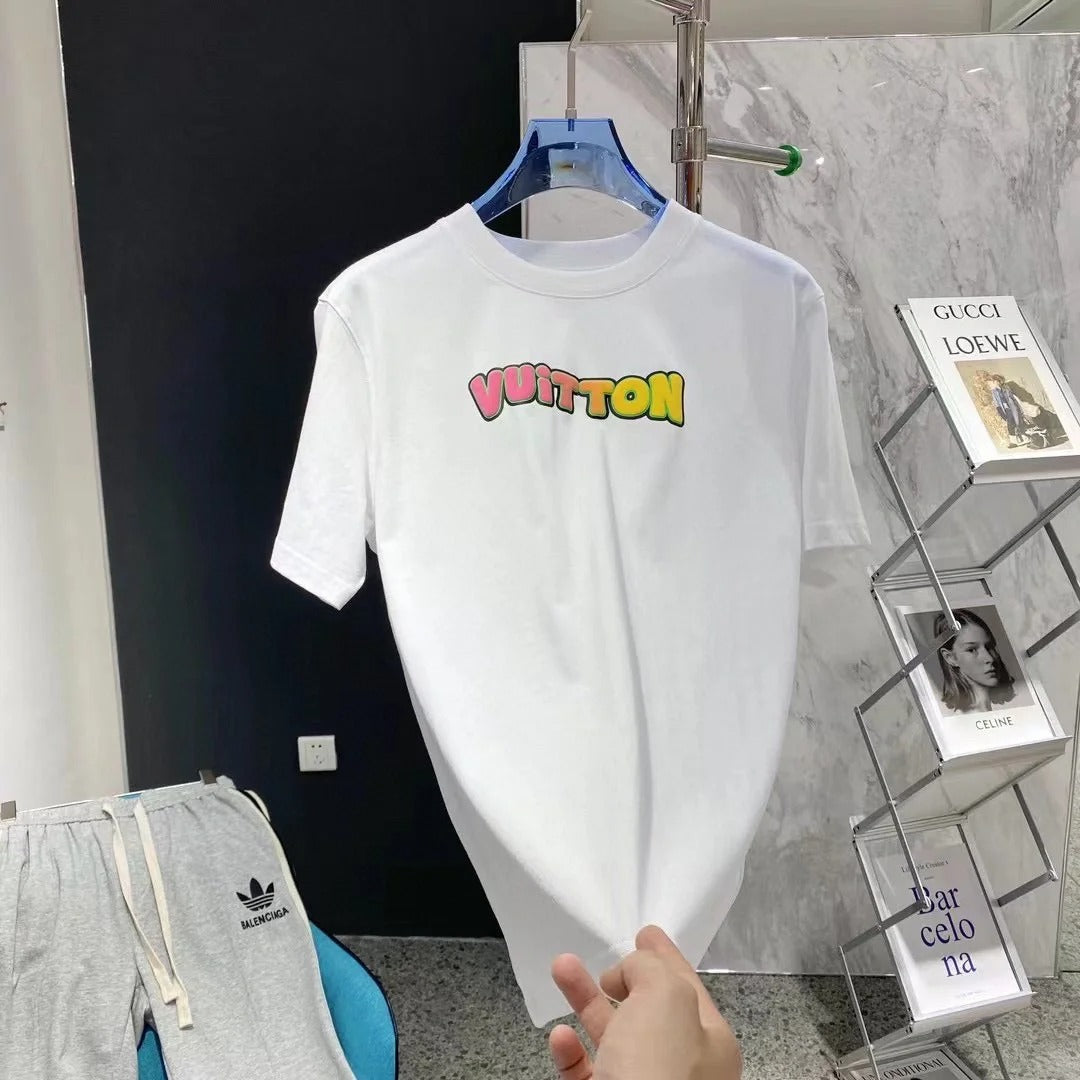 0528 DDouble-sided printed logo T-shirt 0528 DDouble-sided printed logo T-shirt