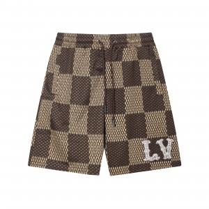 Classic checkerboard logo shorts