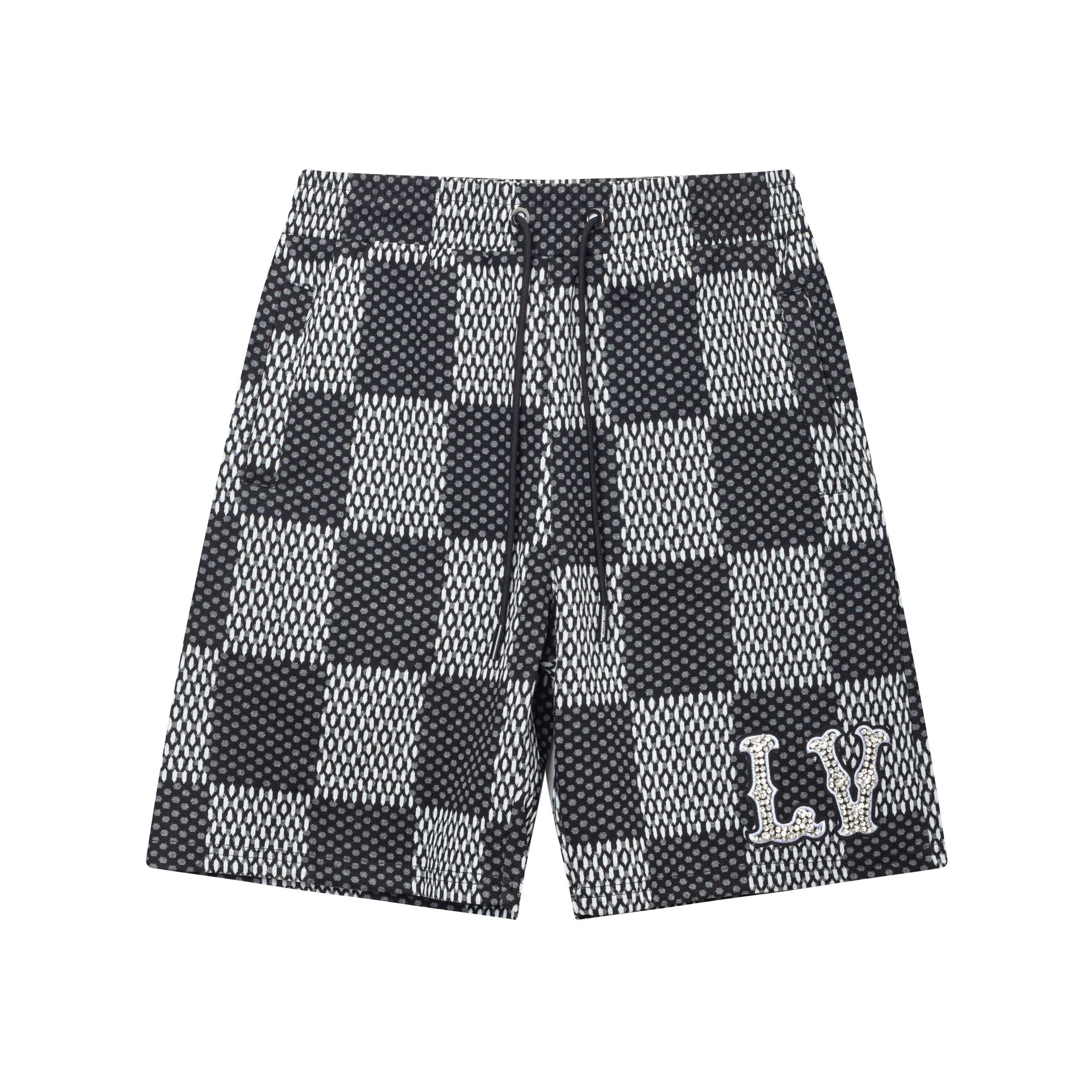 Classic checkerboard logo shorts Classic checkerboard logo shorts