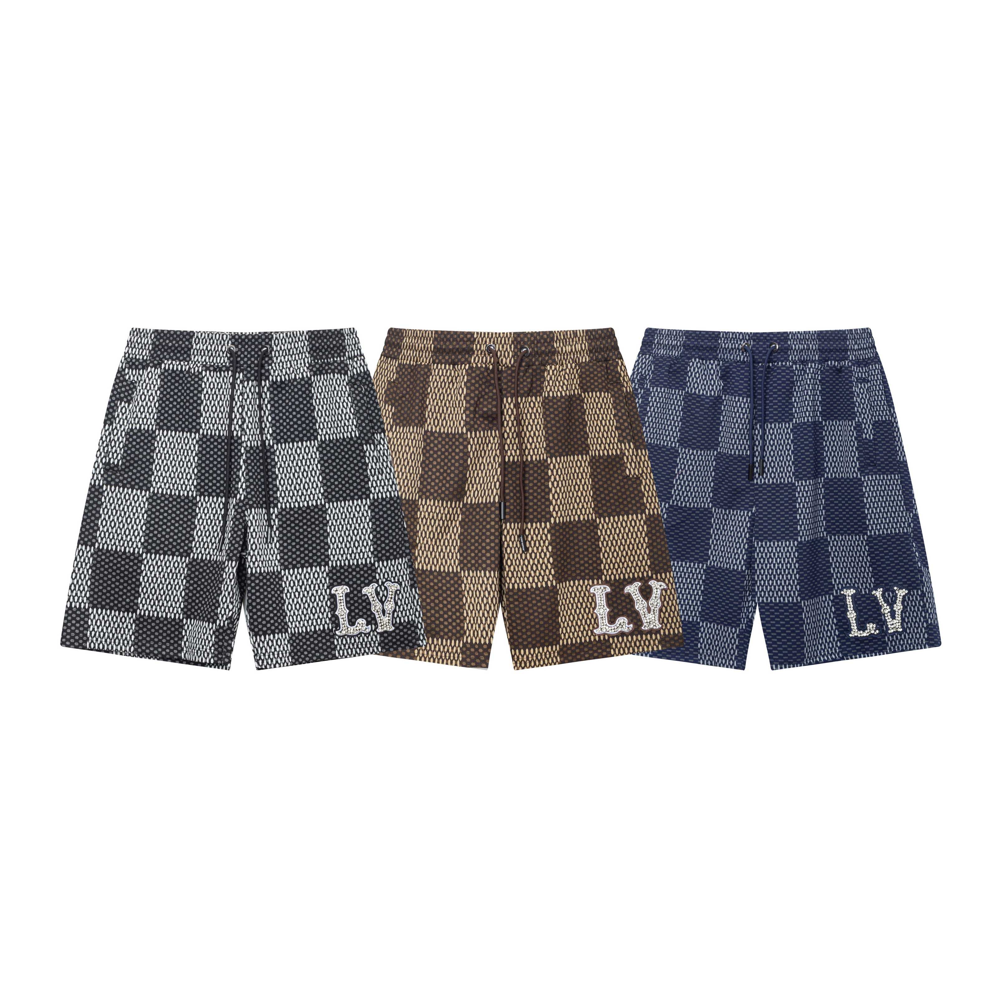 Classic checkerboard logo shorts Classic checkerboard logo shorts
