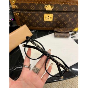 0528 Large frame slimming flat glasses