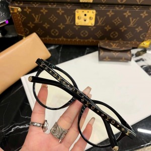 0528 Large frame slimming flat glasses