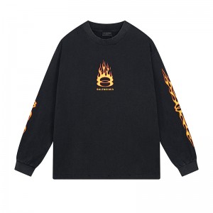 0730 New simple retro comfort sweatshirt