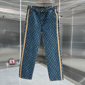 Full print haute jeans