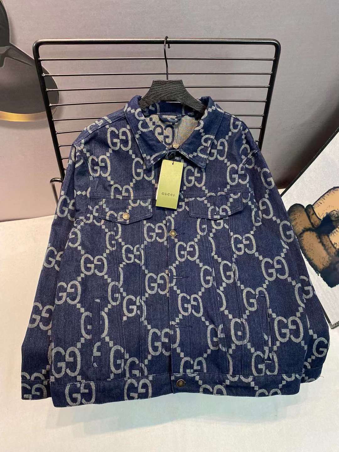 New printed denim jacket New printed denim jacket