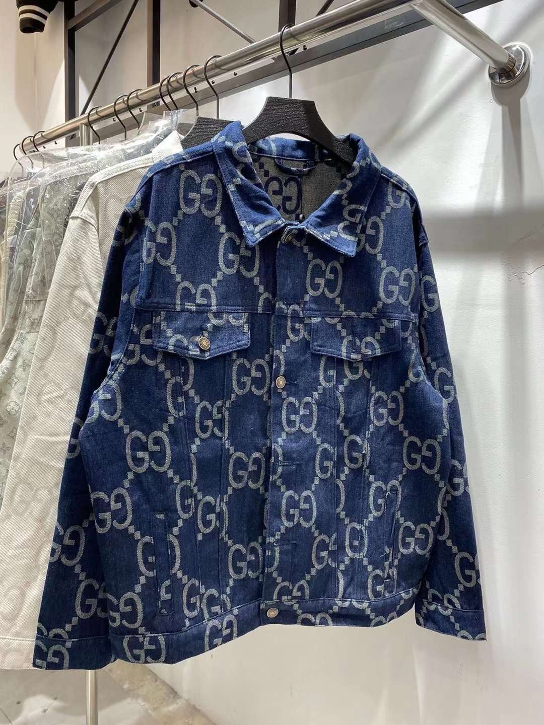 New printed denim jacket New printed denim jacket