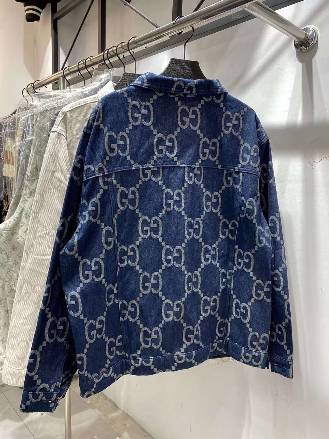 New printed denim jacket New printed denim jacket