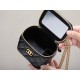 0528 Black handle small card holder mini handle chain bag 0528 Black handle small card holder mini handle chain bag