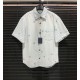 Letter embroidery high quality denim suit Letter embroidery high quality denim suit