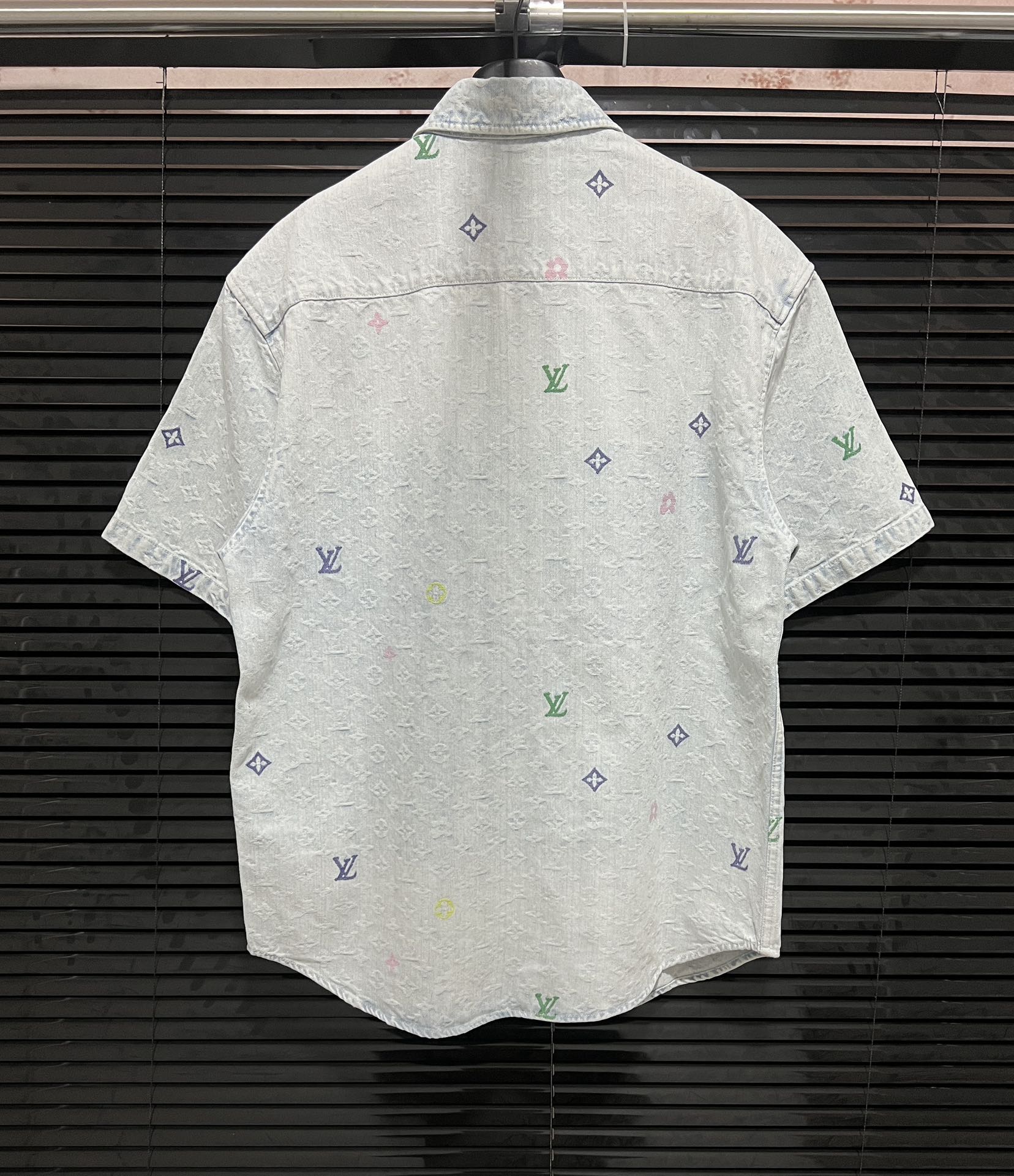 Letter embroidery high quality denim suit Letter embroidery high quality denim suit