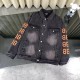 Light luxury double B print denim jacket Light luxury double B print denim jacket