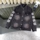 Light luxury double B print denim jacket Light luxury double B print denim jacket