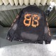 Light luxury double B print denim jacket Light luxury double B print denim jacket