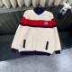 Color-matching zipper knit sweater jacket Color-matching zipper knit sweater jacket