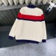 Color-matching zipper knit sweater jacket Color-matching zipper knit sweater jacket