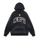 Skater Hoodie Oversized in black curly fleece Skater Hoodie Oversized in black curly fleece