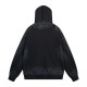 Skater Hoodie Oversized in black curly fleece Skater Hoodie Oversized in black curly fleece