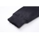 Skater Hoodie Oversized in black curly fleece Skater Hoodie Oversized in black curly fleece