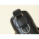 0528 Quilted distressed calfskin Small Black 0528 Quilted distressed calfskin Small Black