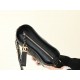 0528 Quilted distressed calfskin Small Black 0528 Quilted distressed calfskin Small Black