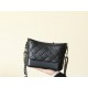 0528 Quilted distressed calfskin Small Black 0528 Quilted distressed calfskin Small Black