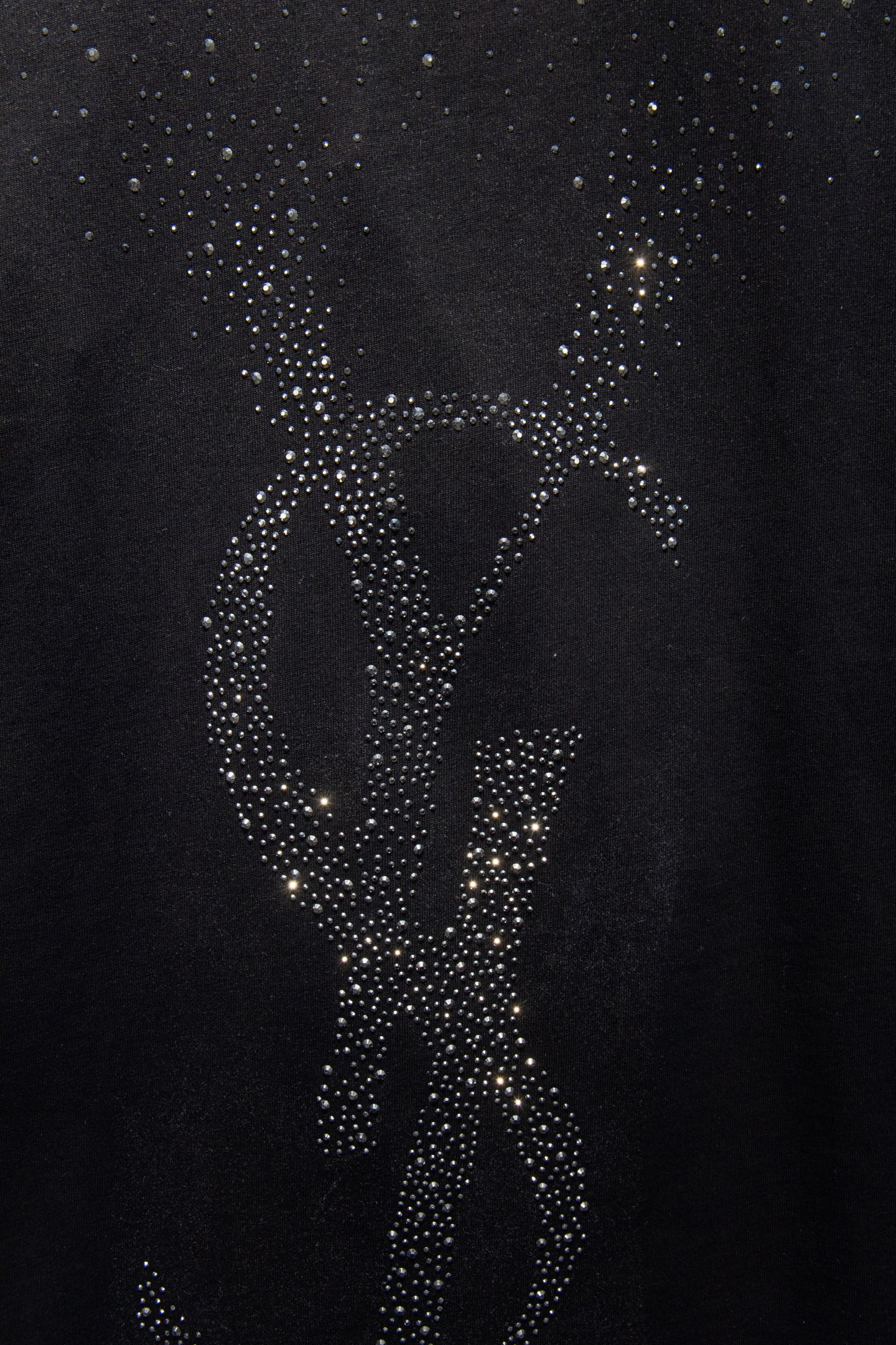 New diamond-encrusted short sleeves tshirt New diamond-encrusted short sleeves tshirt