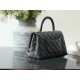 0528 Handle Flap Quilted Caviar Gold-tone small Black 0528 Handle Flap Quilted Caviar Gold-tone small Black