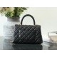 0528 Handle Flap Quilted Caviar Gold-tone small Black 0528 Handle Flap Quilted Caviar Gold-tone small Black