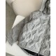 Design sense hooded cotton-padded coat
