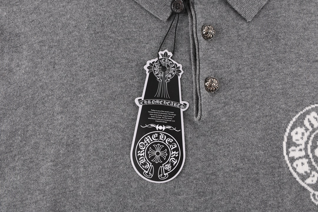 High-end knit lapel short sleeve shirt High-end knit lapel short sleeve shirt