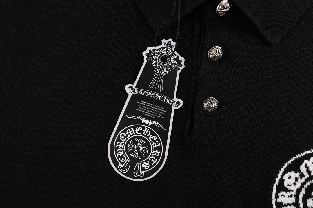 High-end knit lapel short sleeve shirt High-end knit lapel short sleeve shirt