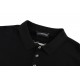 High-end knit lapel short sleeve shirt High-end knit lapel short sleeve shirt