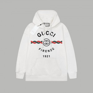 1021 New high quality feature pattern crew-neck hoodie