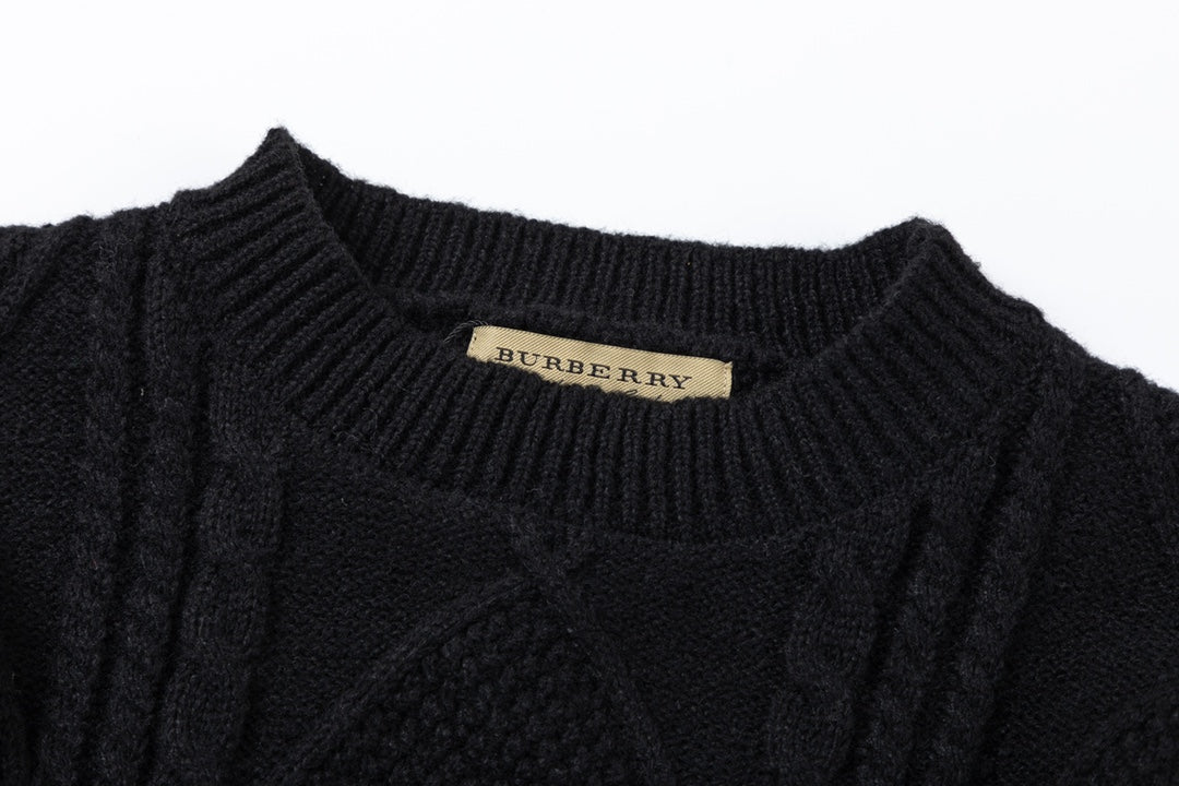 1021 New black patchwork sweater 1021 New black patchwork sweater