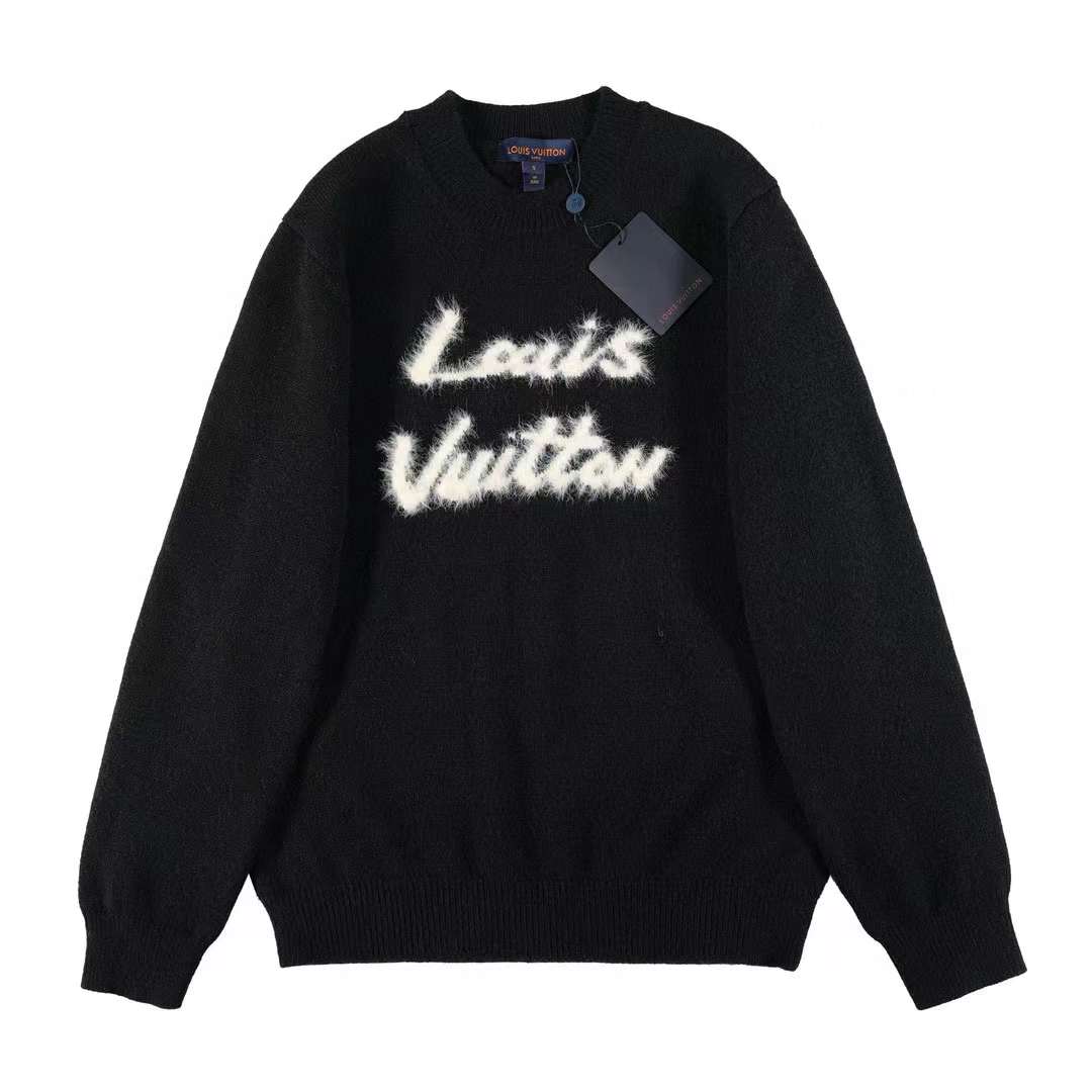 Alphabet printed cashmere sweater Alphabet printed cashmere sweater