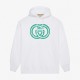 Green Classic Print Hoodie Green Classic Print Hoodie