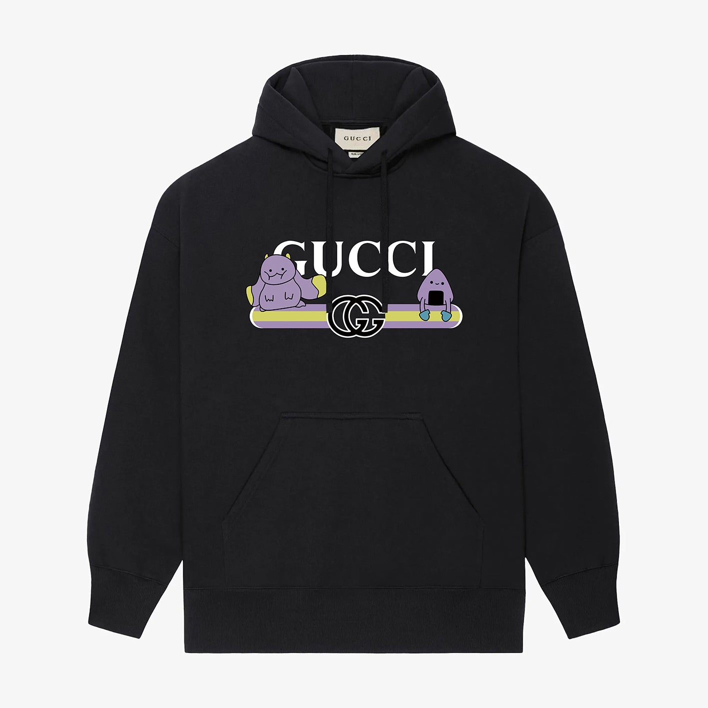 Purple Doll Print Hoodie Purple Doll Print Hoodie