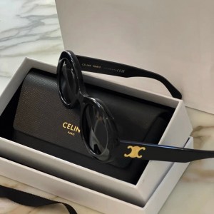 0528 Oval retro sunglasses