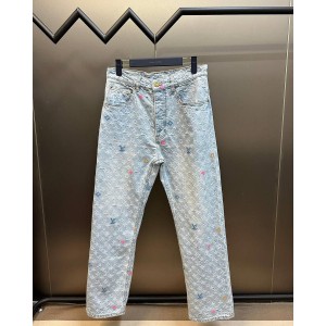 0808 New fall light feature craft jeans