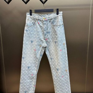 0808 New fall light feature craft jeans