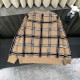 24SS plaid knit classic cardigan 24SS plaid knit classic cardigan