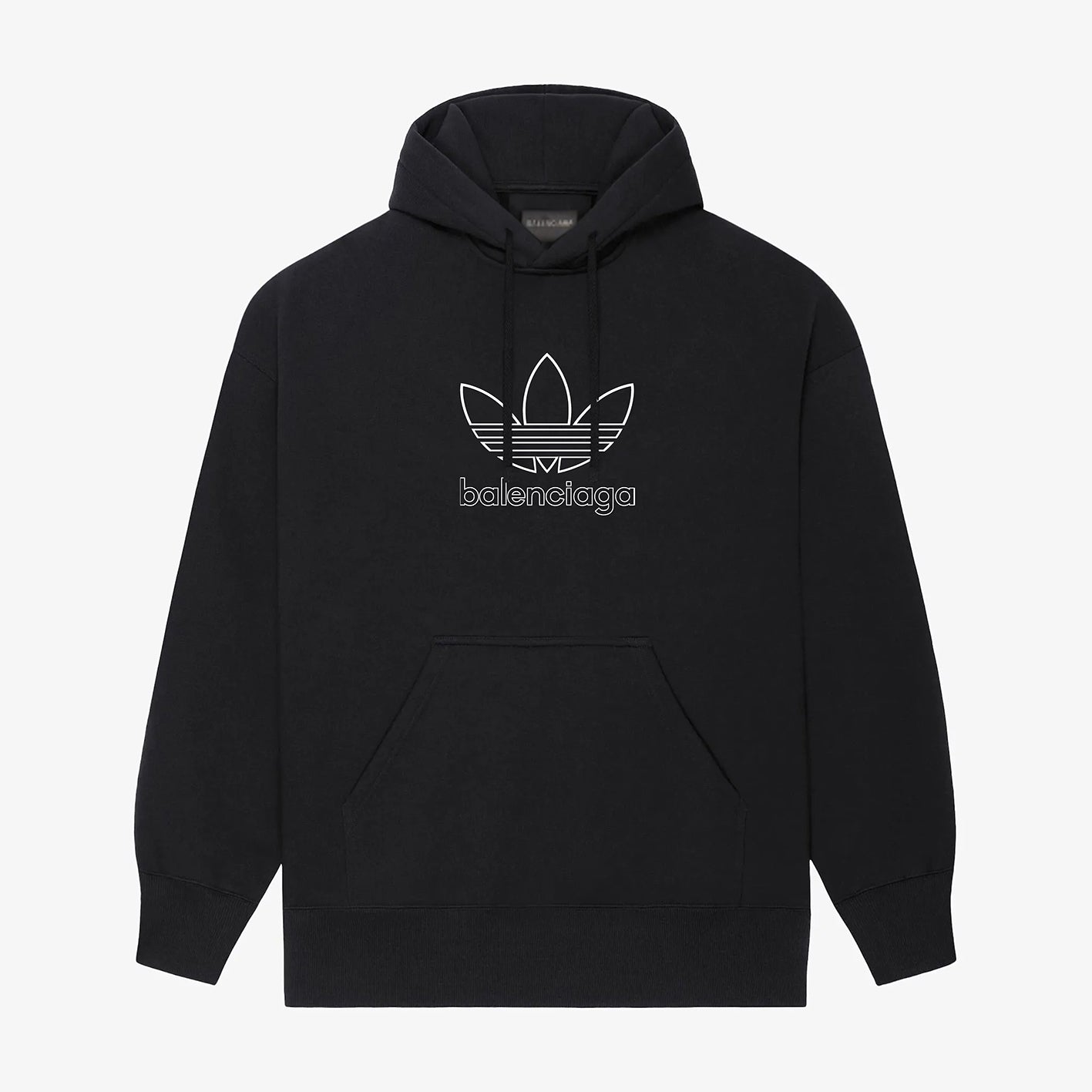 Hollow Classic Print Hoodie Hollow Classic Print Hoodie