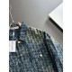 Vintage print layers denim jacket Vintage print layers denim jacket