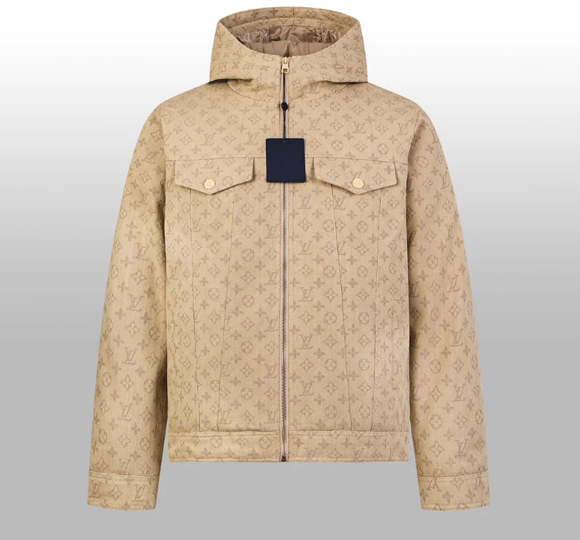 1014 High quality detail down jacket denim jacket 1014 High quality detail down jacket denim jacket